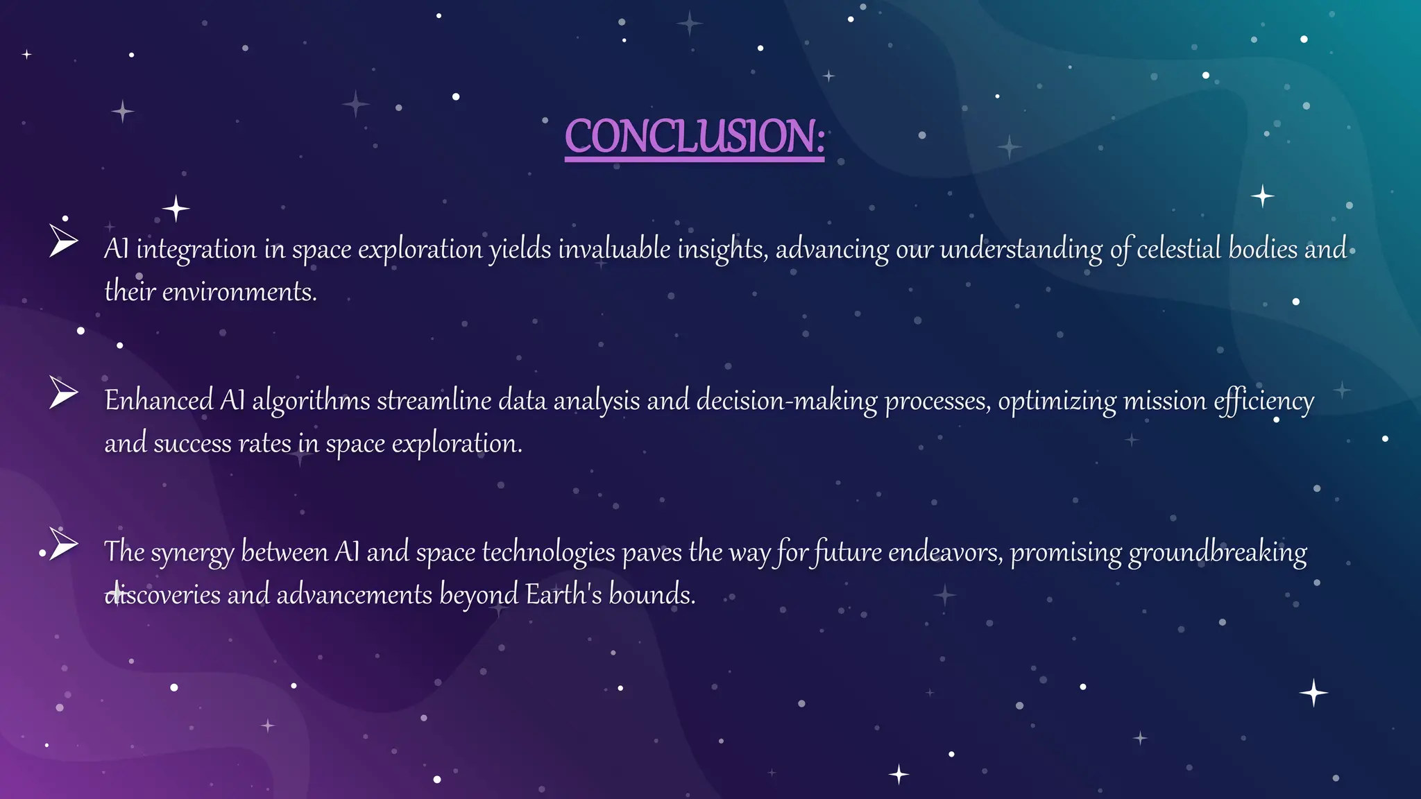 ARTIFICIAL intelligence technique for space exploration TECHNICAL ...
