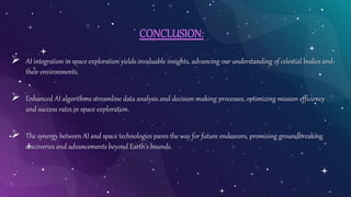 ARTIFICIAL intelligence technique for space exploration TECHNICAL ...