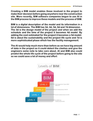 AI techniques in construction industry. | PDF