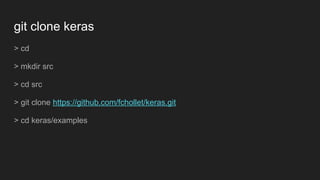 Keras と GPU 版 TensorFlow をインストール
(tensorflow-with-gpu) $ pip install keras tensorflow-gpu
(tensorflow-with-gpu) $ pip list --format=columns | grep -i -e keras -e tensorflow
Keras 2.0.8
tensorflow-gpu 1.3.0
tensorflow-tensorboard 0.1.5
sudo apt install nvidia-cuda-dev
sudo apt update
sudo apt upgrade
 
