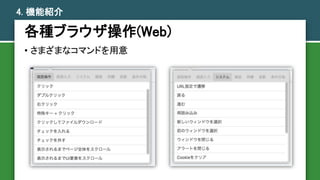 N֥饦(Web)
? ޤޤʥޥɤ
4. CܽB
 
