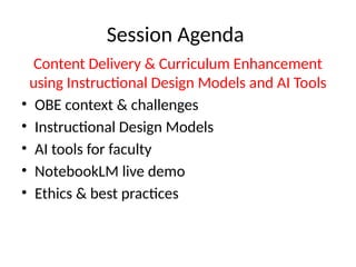 Leveraging AI Tools for Enhanced Content Creation and Curriculum Design ...