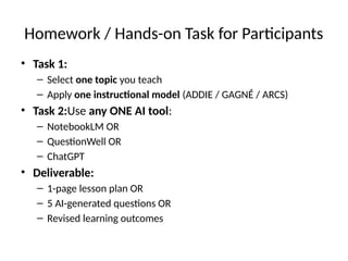 Leveraging AI Tools for Enhanced Content Creation and Curriculum Design ...