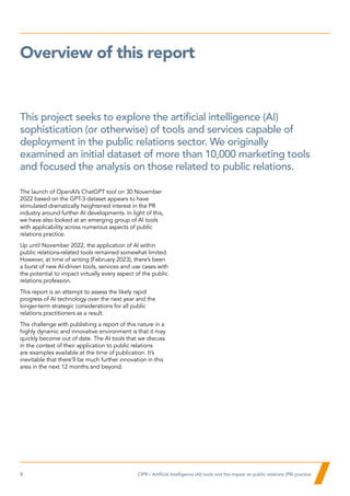AI tools and the impact on public relations practice | PDF