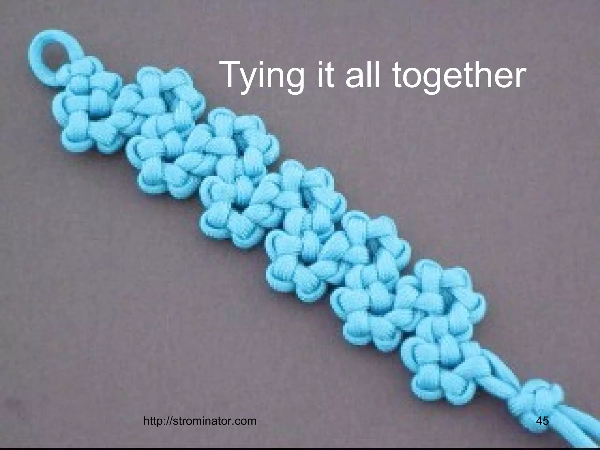 Tying it all together
http://strominator.com 45
 