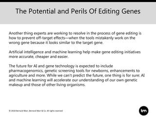 The Amazing Ways Artificial Intelligence Is Transforming Genomics and ...