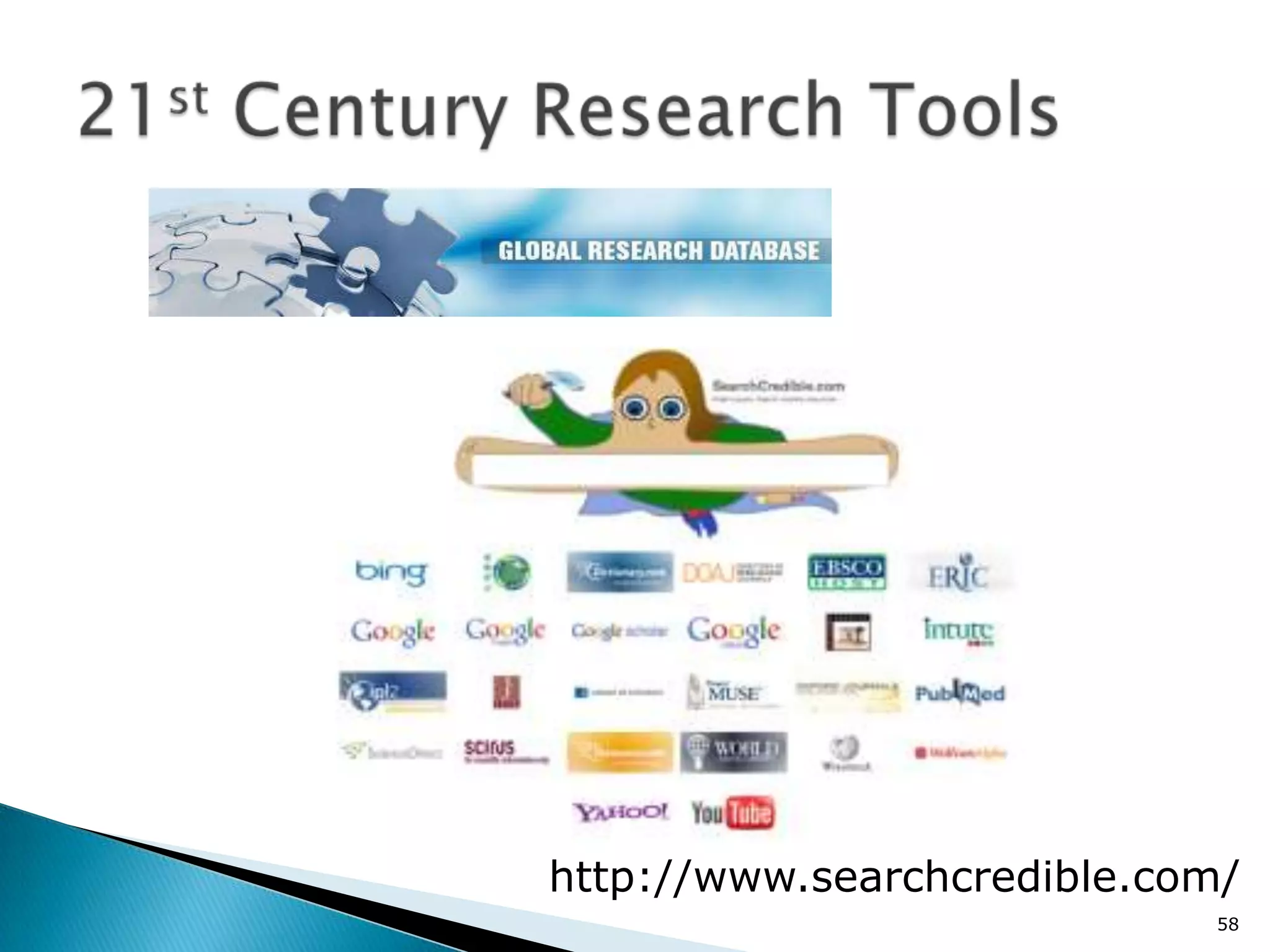 http://www.searchcredible.com/
                            58
 