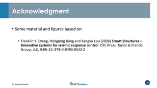 Smart Systems for Structural Response Control by Dr. Naveed Anwar | PDF