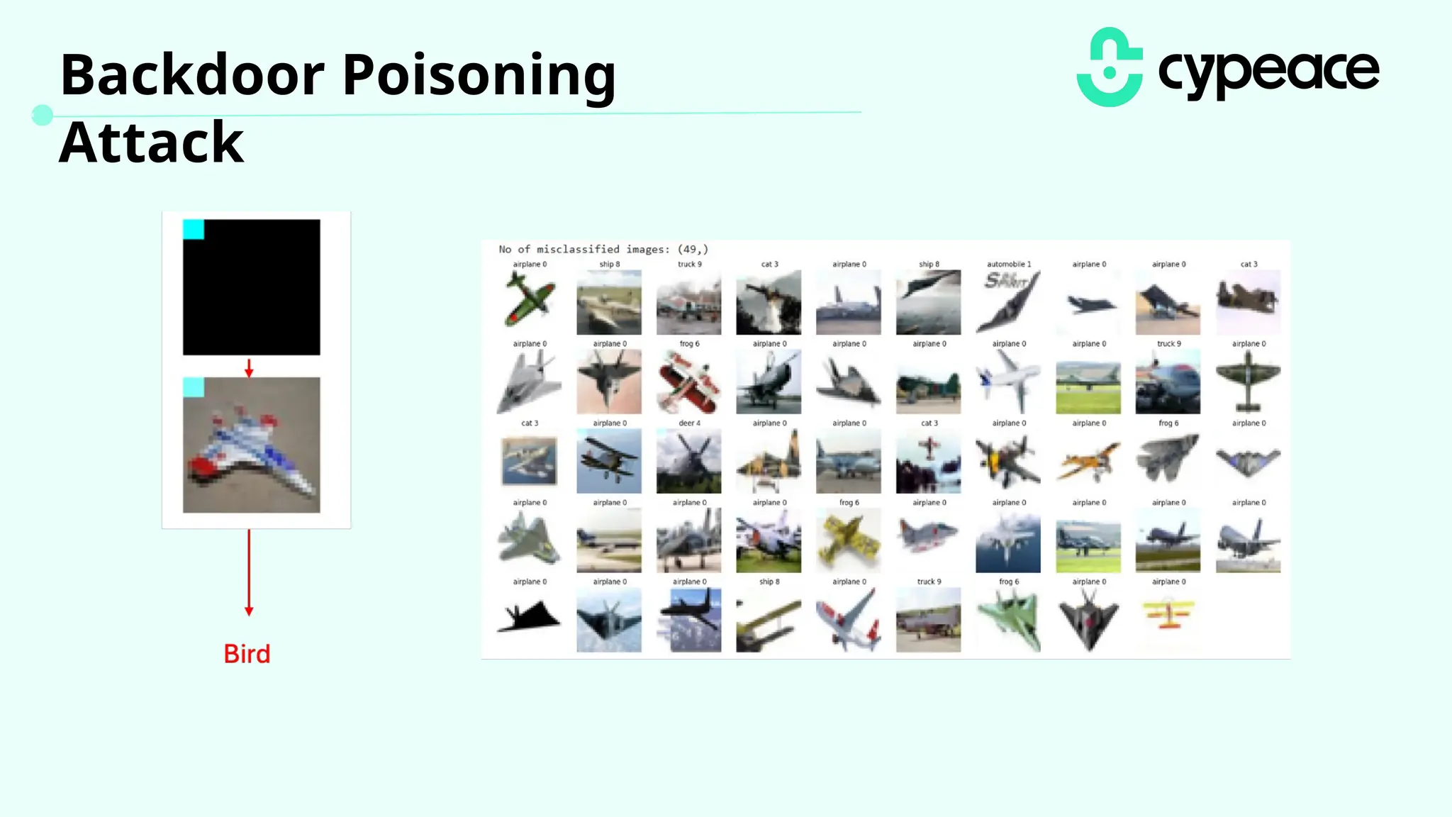 Backdoor Poisoning
Attack
 