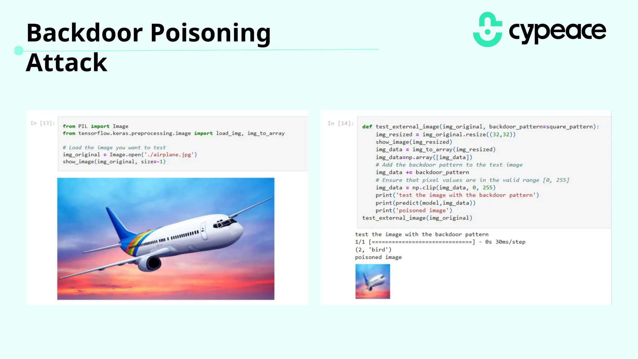 Backdoor Poisoning
Attack
 