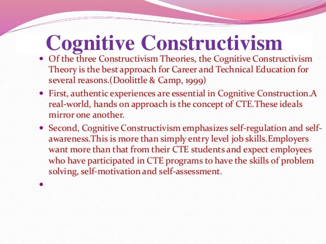 aitt cognitive constructivism cognitive constructivism