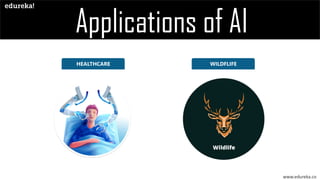 www.edureka.co
HEALTHCARE WILDFLIFE