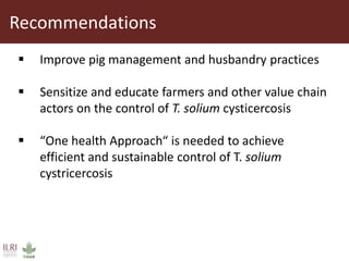 Taenia solium cysticercosis: Risk factors, perceptions and practices in smallholder pig production systems in Uganda