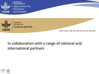 Healthy animals for healthy food