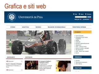 Grafica e siti web 
 