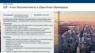 AWS AI In Practice #2 - Intelligent Document Processing | PDF
