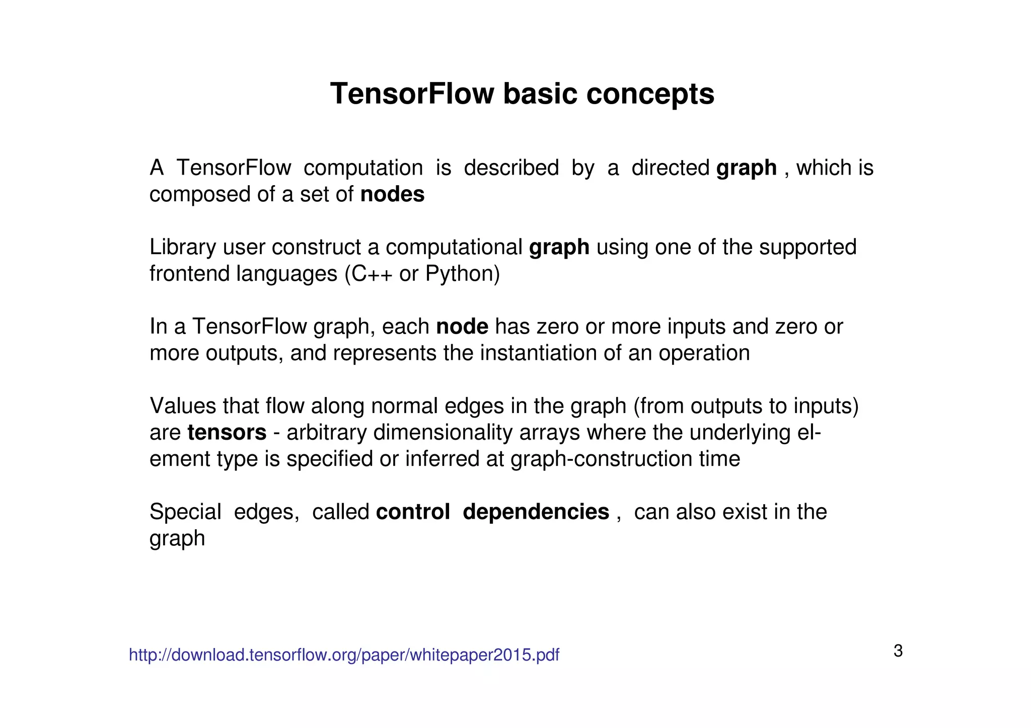 TensorFlow example for AI Ukraine2016 | PDF | Programming Languages ...