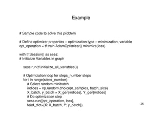 TensorFlow example for AI Ukraine2016 | PDF | Programming Languages ...