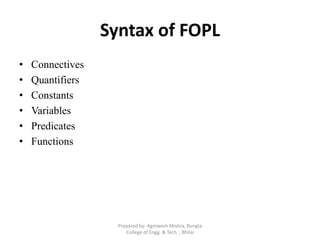 Artificial Intelligence Notes Unit 2 | PDF