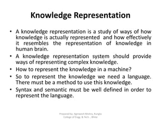 Artificial Intelligence Notes Unit 2 | PPT