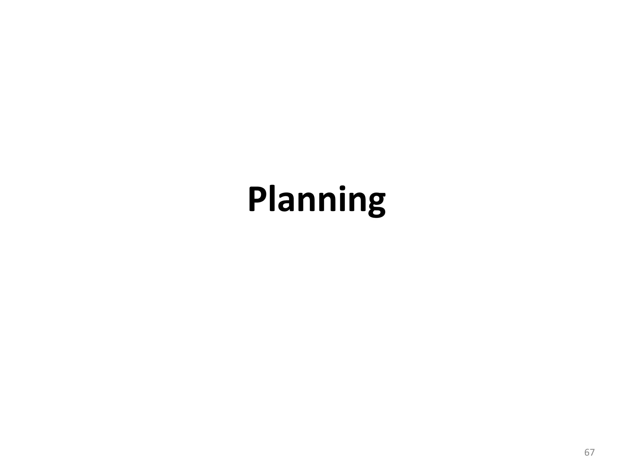 Planning
67
 