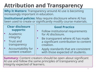 Legal and Practical Guide to AI-Generated Course Materials in Education ...