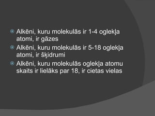 Alkēni. Autore: Aiva Miškovska | PPT