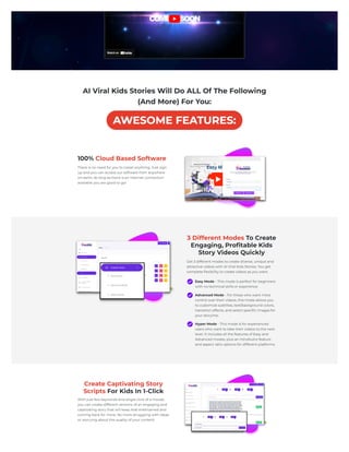 AI Viral Kids Stories Review – YouTube Kids Story Viral Videos | PDF
