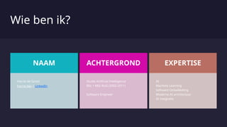 AI: Voorbij GenAI en LLM | Harrie de Groot (harrie.dev) | PPTX