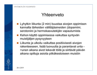 Aivot Liikkeelle Lis Liikett PDF