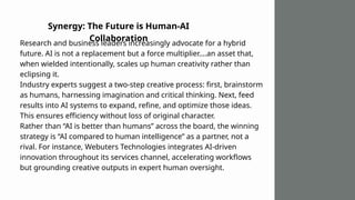 AI vs Human Creativity Can Machines Really Replace Us.pptx