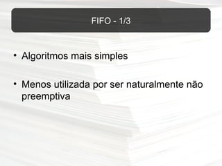 AIX - Gerência de Processos