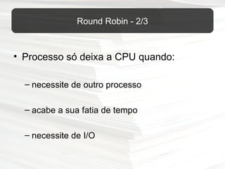 AIX - Gerência de Processos