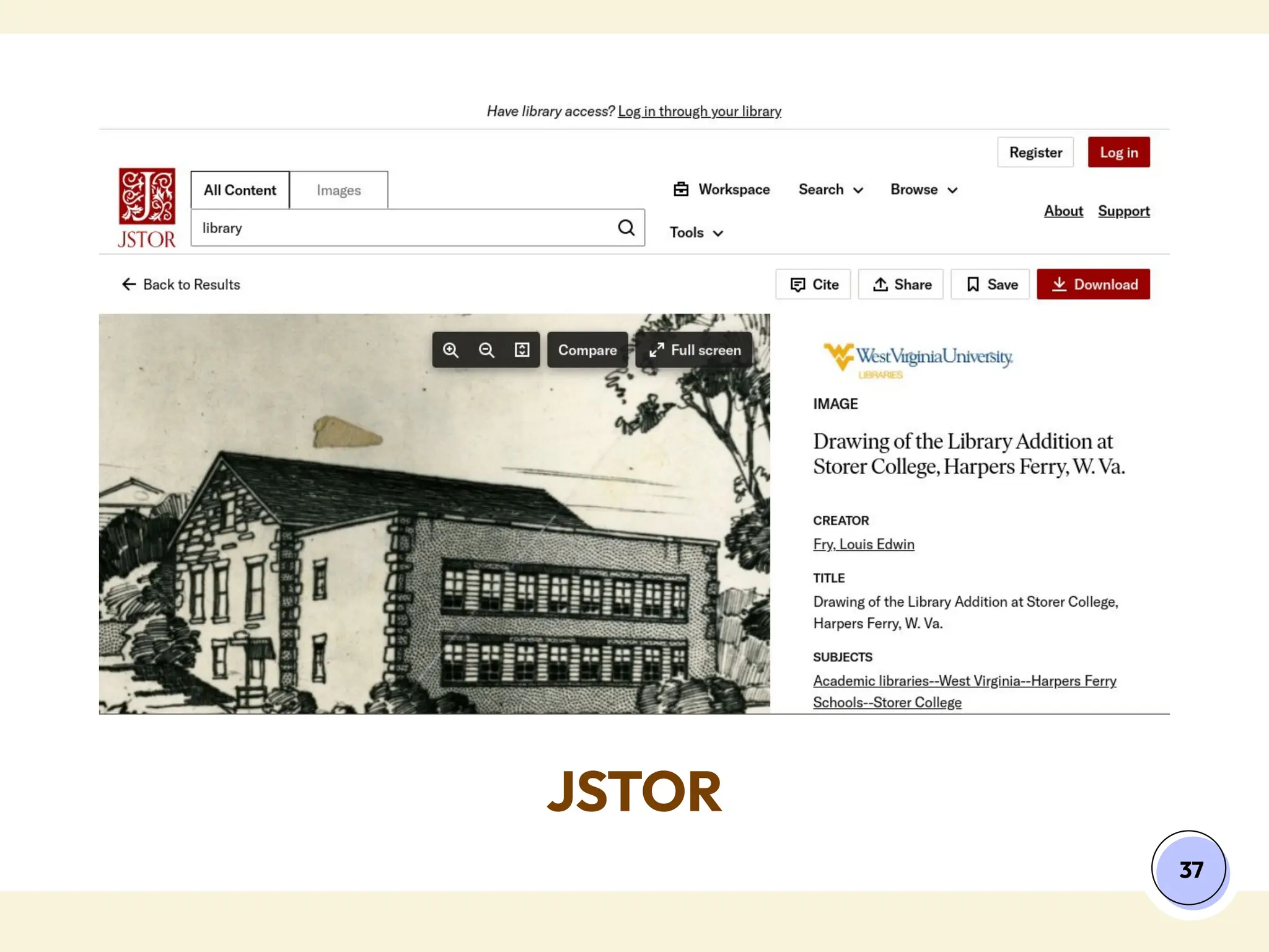 JSTOR
37
 