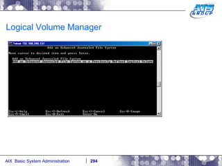 Logical Volume Manager 