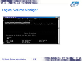 Logical Volume Manager 