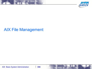 AIX File Management 