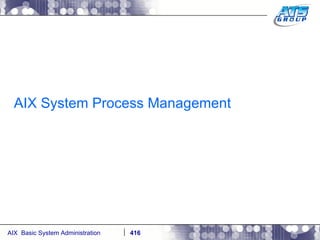 AIX System Process Management 