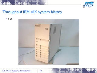 Throughout IBM AIX system history F50 