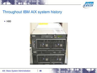 Throughout IBM AIX system history H80 