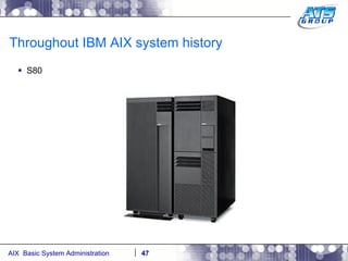 Throughout IBM AIX system history S80 
