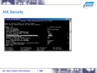 AIX Security 