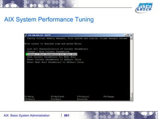 AIX System Performance Tuning 