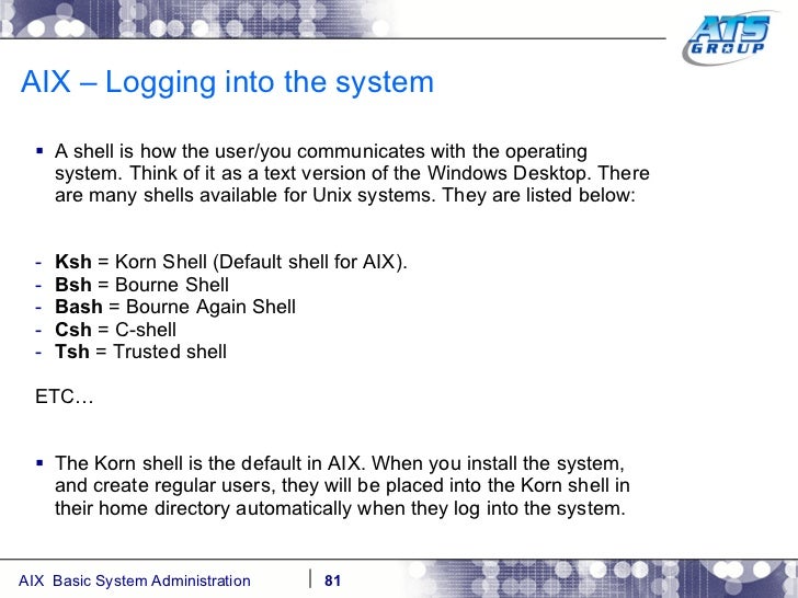 Aix overview