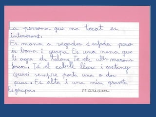 Així sóc... així em veuen.