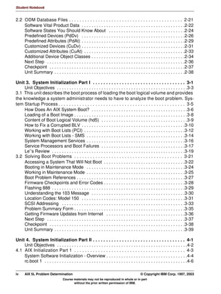 Aix student guide system administrations part 2 problem determination | PDF