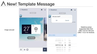 LINE Messaging API Workshop | PDF