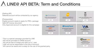 LINE Messaging API Workshop | PDF