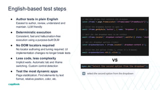 AI You Can Trust: Where Determinism Belongs in Modern Software Testing ...