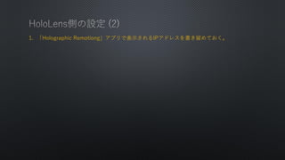 1. Holographic RemotiongץǱʾIPɥ쥹Ƥ
 